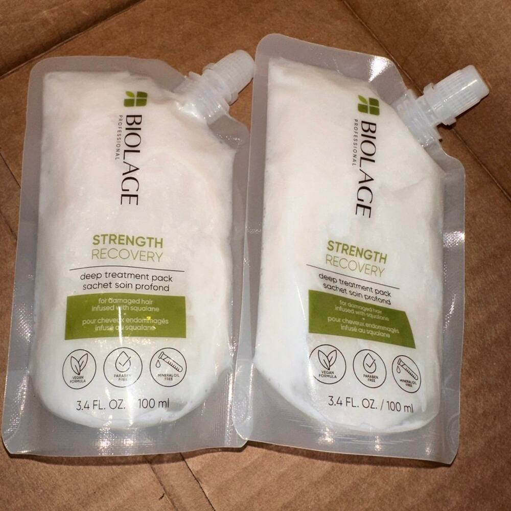 Matrix Biolage strength recovery Hair Mask treatment pack hair care repair‎
